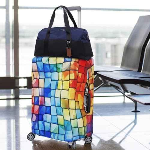 Thicker Travel Luggage Covers with Luggage Tag For Suitcase Tsa Approved