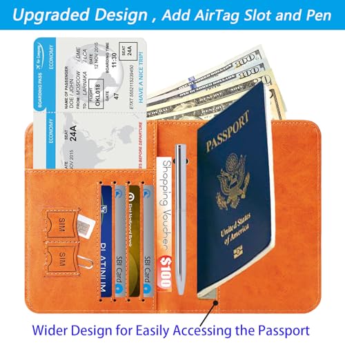 Airtag Passport Holder
