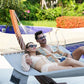 Lazy Daze Double Olefin Quick Dry Hammock with Spreader Bar for Outdoor