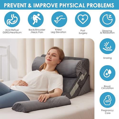 Wedge Pillow Set for After Surgery (4 Count)
