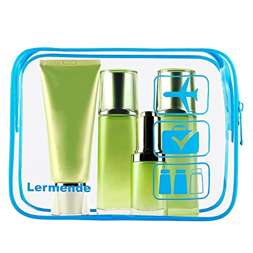 Clear Toiletry Bag TSA Approved Quart Size Travel Carry On