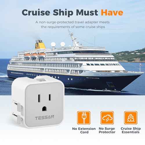 2 Pack Universal Travel Adapter (2 Count)