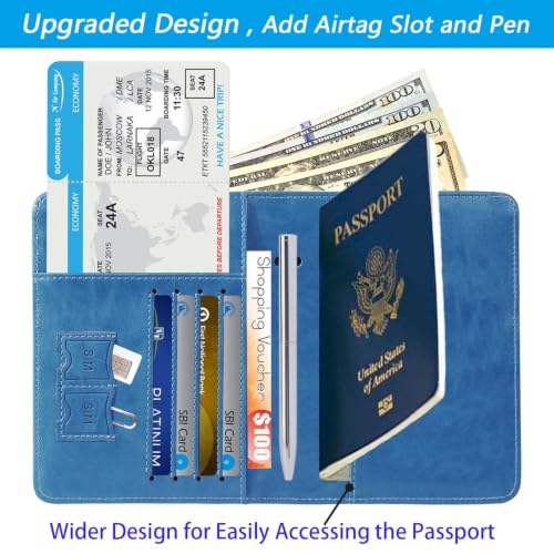 Airtag Passport Holder