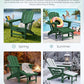 Folding Adjustable Adirondack Chairs with Footrest Set of 2 (2 Count)
