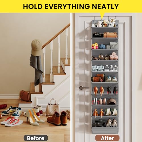 20 25 Pairs Over the Door Shoe Organizer