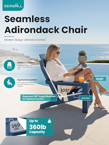 Modern Adirondack Chairs Set of 2 (2 Count)