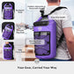 5/10/25/30/40L Waterproof Dry Bag & Phone Case - Large Floating Dry Backpack for Kayaking, Travel, Hiking, Fishing, Camping, Motorcycles & Beach, Heavy-Duty Roll Top Men/Women (Purple)