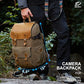 Khaki Professional Camera Backpack