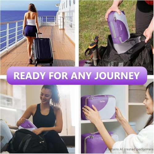 8 Set Packing Cubes for Travel (8 Count)