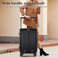 SOKOK Carry On Luggage Wide Handle Suitcase with Front Pocket 20Inch