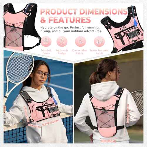 USA Patent Running Hydration Vest Backpack