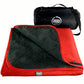 Waterproof 350 GSM Fleece or Sherpa Stadium Blanket