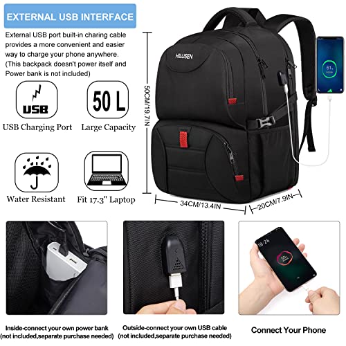 Extra Large Backpack for Men 50L