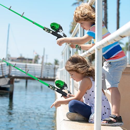 2 Pack Kids Fishing Pole