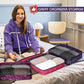 5 Pcs Packing Cubes for Suitcase Large Travel Cubes Carry on Luggage Organizer Bags for Clothes Accessories (5 Count)