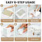Foldable Vacuum Compression Storage Box (2 Count)