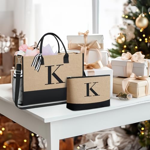 Personalized Initial Tote Bag