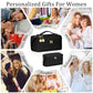 Initial Makeup Bag Personalized Gift for Women Teen Girls