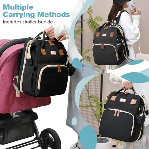 Diaper Bag Backpack with Changing Station