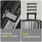 16" Carry on Luggage with 2 Laptop Compartments Airline Approved