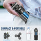 Carbon Fiber Tabletop Tripod with Leveling Base for Camera