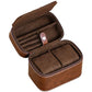 Gift Set 6 Slot Leather Watch Box with Valet Drawer