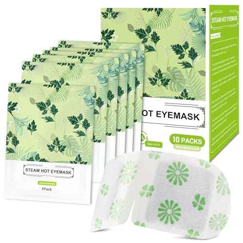 30 Packs Steam Eye Masks wormwood Heated Eye Mask Self Heating for Eyes (30 Count)