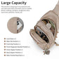 Crossbody Bags for Women Anti Theft Vegan Leather Sling Bag RFID Blocking Chest Bag for Travel