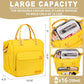 Yellow Lunch Box for Women Insulated Lunch Bag for Young Ladies Lunch Tote Bag