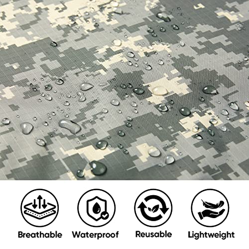Hooded Rain Poncho for Adult with Pocket