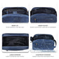 Leather Toiletry Bag for Men