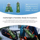 Collapsible Water Filter Bottle with 0.01 Micron Filtration