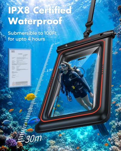 Floating Waterproof Phone Pouch 2 Pack
