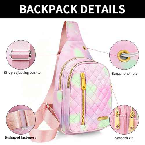 Small Sling Bag Casual Crossbody Sling Backpack