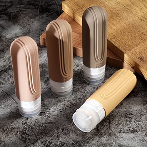 Travel Bottles for Toiletries (4 Count)