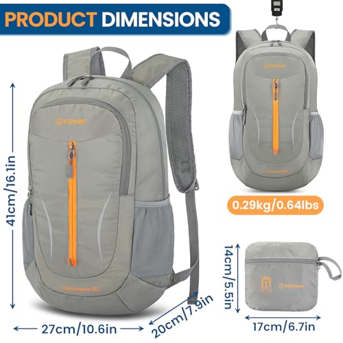 Lightweight Packable Backpack 25L