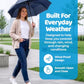 Windproof Compact Umbrellas for Rain
