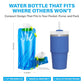 Collapsible Water Bottle with Carabiner