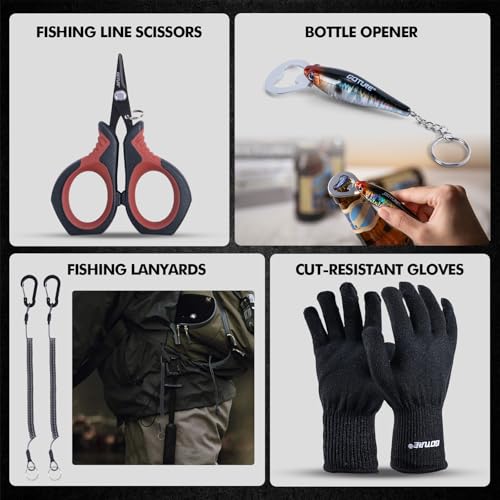 12PCS Fishing Tool Kit