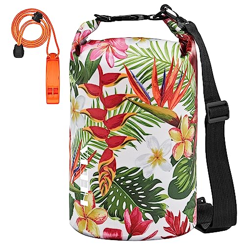 Waterproof Dry Bag Backpack with Emergency Whistle