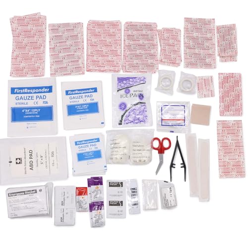 298 Piece Complete Emergency First Aid Kit