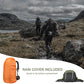 50L Hiking Backpack with Rain Cover for Both Men & Women