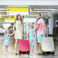 3Pcs Thicken Clear Luggage Cover (3 Count)