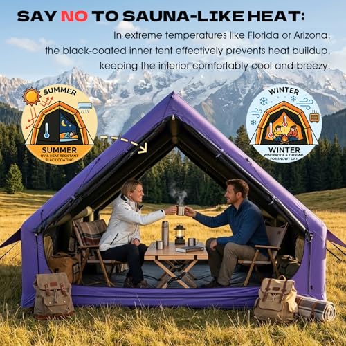 13' x 10' Large Inflatable Tents for Camping 8