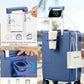 24 Inch Top Opening Checked Luggage with Cup Holder and USB Ports