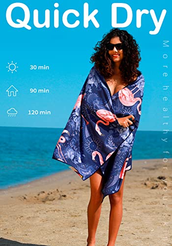 Microfiber Beach Towel (4 Count)
