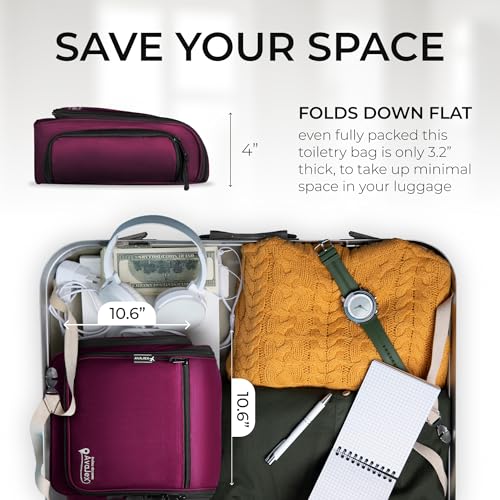 Travel Toiletry Bag for Men and Women