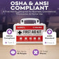 OSHA Compliant First Aid Kit for Car