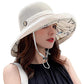 Women Mesh Crown Wide Brim Sun Hats Floppy Summer UV Protection UPF Hat for Beach Hiking Garden Travel Lawn Work Chin Strap