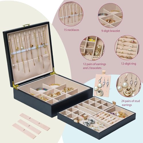 2 layer jewelry box
